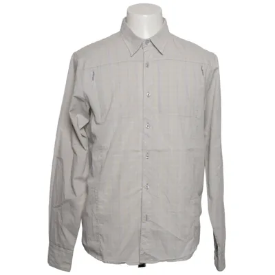 Shirt (Gray, White) from Arc'teryx Cotton, Polyester