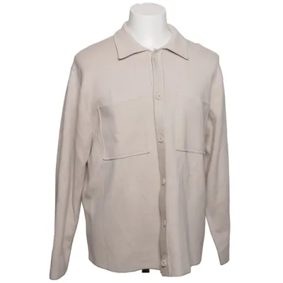 Overshirt (Beige) from Massimo Dutti Polyester, Viscose