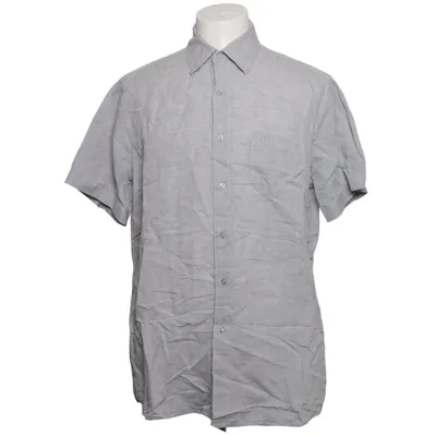 Chemise à manches courtes (Gris) de Franco Bettoni Coton, Lin