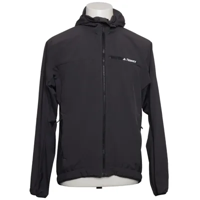 Träningsjacka (Grå) från Adidas Elastan, Återvunnen polyester