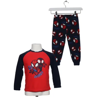 Pyjamas (Blå, Röd, Vit) från Marvel Polyester