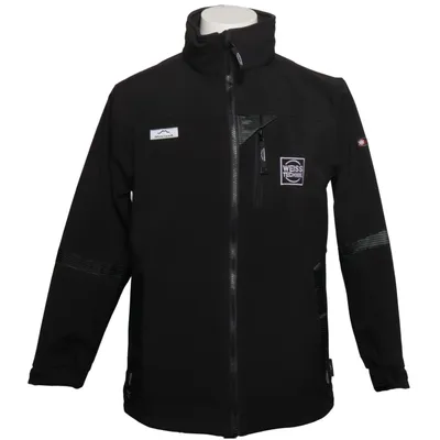Softshell jacket (Black) from Montana Elastane, Polyester