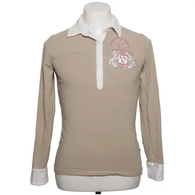 Maillot de rugby (Beige, Blanc) de La Martina Coton, Élasthane