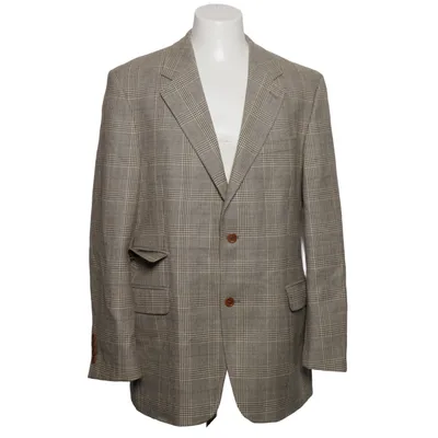 Blazer (Gray, Brown) from Commander Viscose, Wool