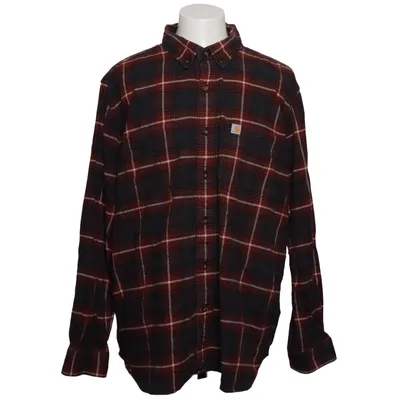 Flannel skjorte (Hamilton LS Shirt) fra Carhartt Bomuld, Elastan