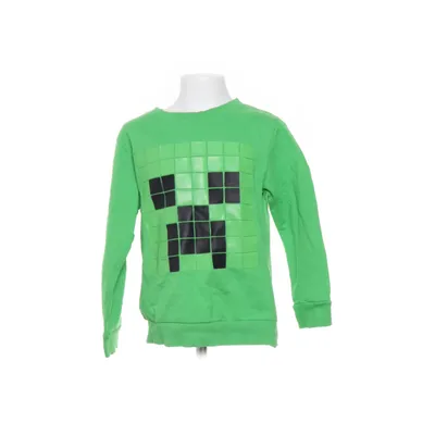 Collegetröja (Grön, Svart) från Minecraft Bomull