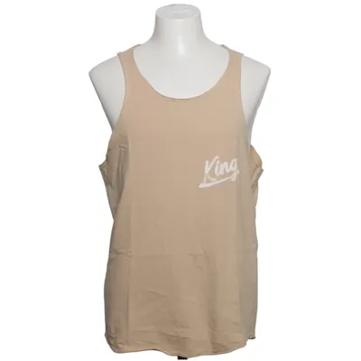 Tank Top (Beige) from Kingkerosin Cotton