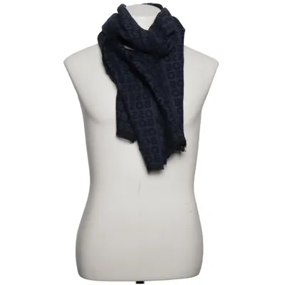 Scarf (Black, Blue) from Hugo Boss Viscose