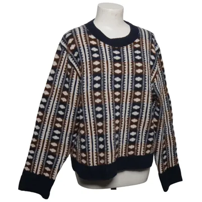 Sweater (Blue, Brown, White) from 24Colours Acrylic, Elastane, Recycled polyester, Wool