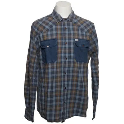 Flannel shirt (Blue, Brown, Multicolored) from Petrol Industries Cotton