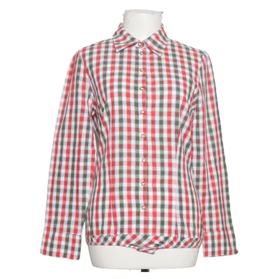 Chemise en flanelle (Rouge, Vert, Blanc) de Landhaus Coton