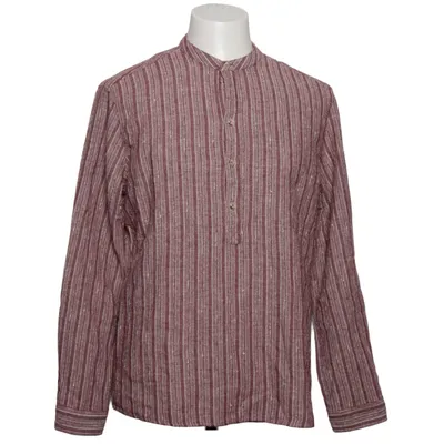 Chemise (Rouge, Blanc) de Mey & Edlich Coton, Lin, Polyamide, Polyester