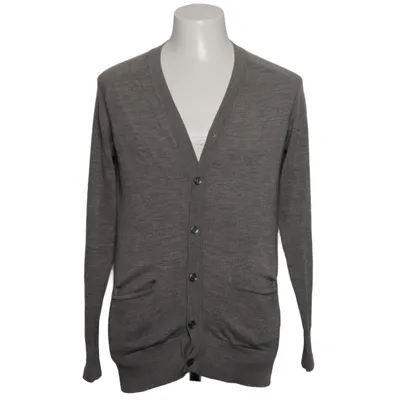 Cardigan (Gris) de Wolsey Coton, Laine de mouton