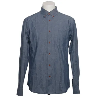 Overhemd (Blauw) van Plectrum by Ben Sherman Katoen