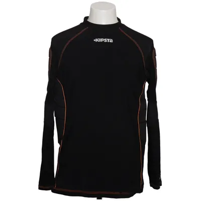 Underställströja (Svart, Gul) från Oxylane Elastan, Polyester