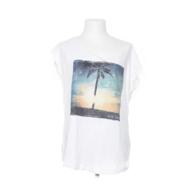Top (White, Multicolored) from Tom Tailor Denim Bamboo, Cotton
