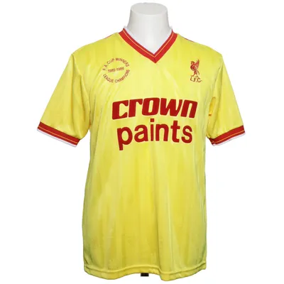 Fotbollströja (Gul, Röd) från LFC Polyester