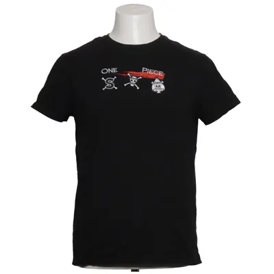 T-shirt (Sort) fra One Piece Bomuld