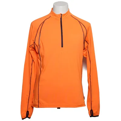 Baselayertrøje (Orange) fra Runners Point Elastan, Polyester