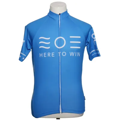 Wielershirt (Blauw, Wit) van Kalas Polyester