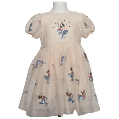 Kjole (Yvonne Puff Dress) fra Konges Sløjd Bomuld, Polyester