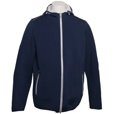 Veste (Bleu) de Phil Petter Élasthane, Polyamide, Polyester