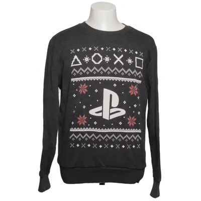 Sweatshirt (Gray, Multicolored) from Playstation Cotton, Polyester