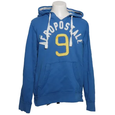 Huvtröja (Blå) från Aéropostale Bomull, Polyester