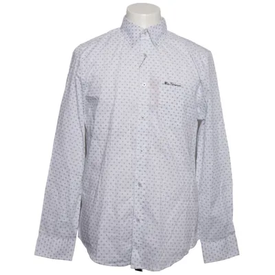 Skjorta (Vit, Grå) från Ben Sherman Bomull