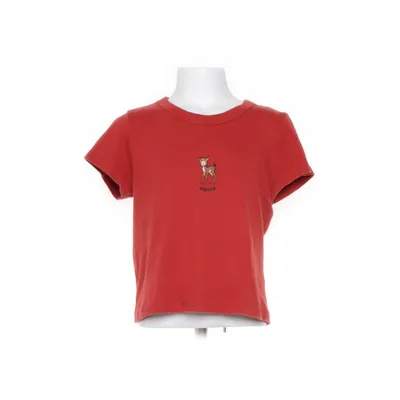 T-shirt (Rood) van Brandy Melville Katoen