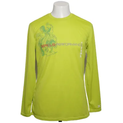 Trainingstop (Geel) van Mizuno Polyester