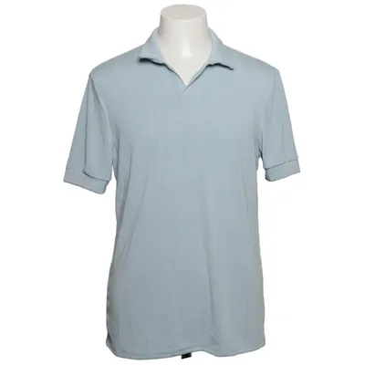 Polo shirt (Blue) from Incerun Elastane, Polyester