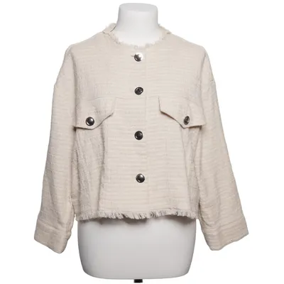 Jacka (Beige) från Sisley Bomull, Elastan, Polyester, Viskos