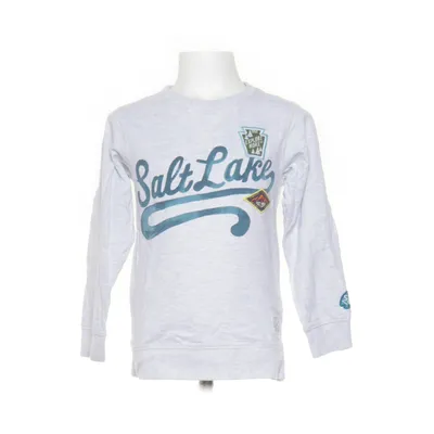Sweatshirt (Gris, Bleu) de H&M Coton, Viscose