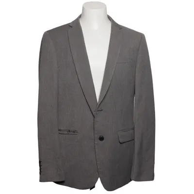 Blazer (Gray) from Zara Man Polyester, Viscose