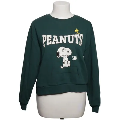 Collegetröja (Grön) från Peanuts Bomull, Polyester