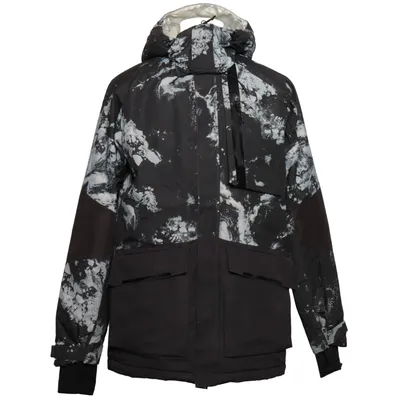 Parka (Gray, White, Black) from H&M Sport Polyester
