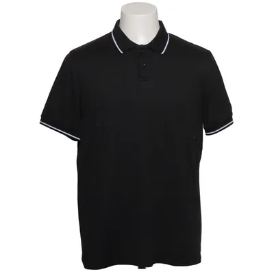 Pikétröja (Svart) Elastan, Polyester