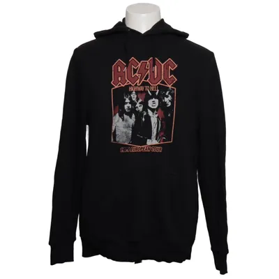 Huvtröja (Svart) från ACDC Bomull, Polyester