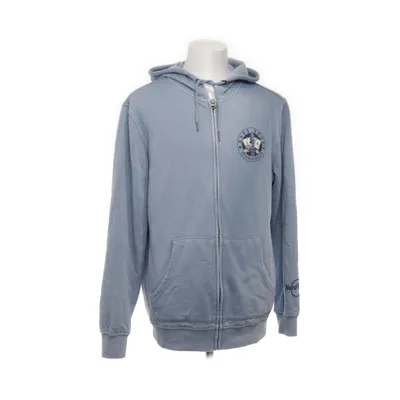 Sweat à capuche (Bleu) de Hard Rock Coton, Polyester