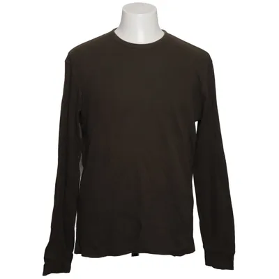 Langærmet t-shirt (Grøn) fra H&M Bomuld