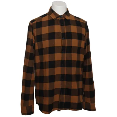 Flannel shirt (Brown, Black) from Only & Sons Cotton