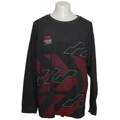 T-shirt (Gray, Red) from Formula 1 Recycled polyester, Viscose