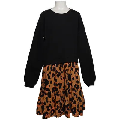 Dress (Black, Brown, Multicolored) from Happy Girls Cotton, Viscose