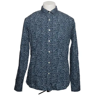 Shirt (Blue, White, Multicolored) from Lindbergh White Cotton