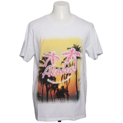 T-shirt (Vit, Flerfärgad) från Identic Man