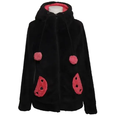 Kapuzenpullover (Schwarz, Pink) von Benter Polyester