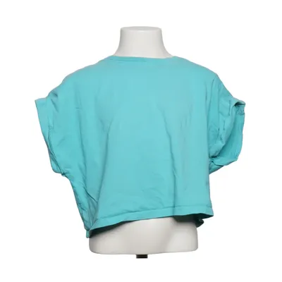 T-shirt (Turquoise) van Zara Katoen