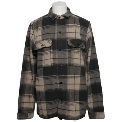 Oberhemd (Check Overshirt) von Hallinger Polyester, Wolle