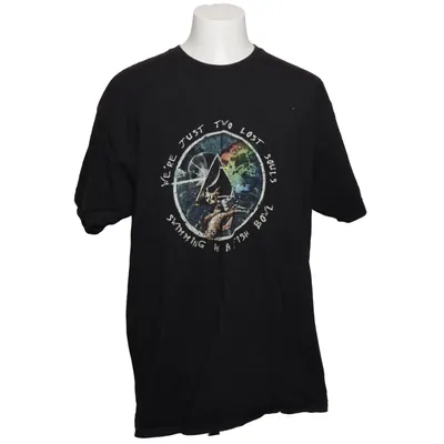 T-shirt (Black, Multicolored) from Hanes Cotton